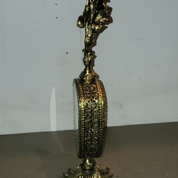 VINTAGE REAR GOLD FILIGREE 11" PERFUME BOTTLE - Picture 11 of 11